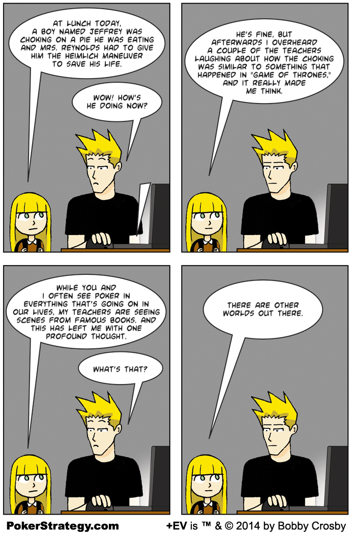 +EV/Poker-Cartoon des Tages