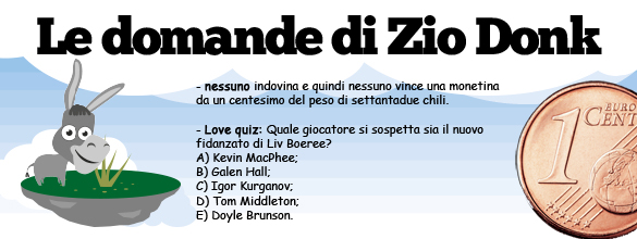 Le domande dello Zio Donk Le domande dello Zio Donk