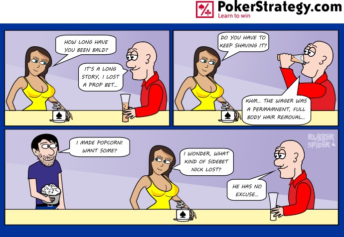 Lustige Pokercartoons
