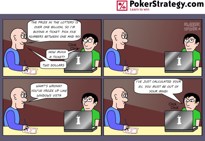Lustige Pokercartoons