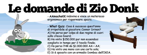 Le domande dello Zio Donk Le domande dello Zio Donk