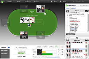 Hand Evaluaties met PokerSnowie