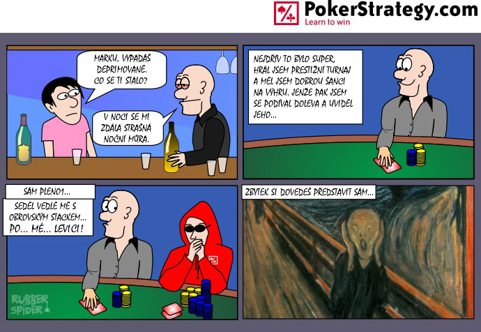 Vtipn&yacute; pokerov&yacute; komiks Protihr&aacute;č