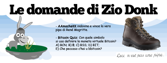 Le domande dello Zio Donk Le domande dello Zio Donk