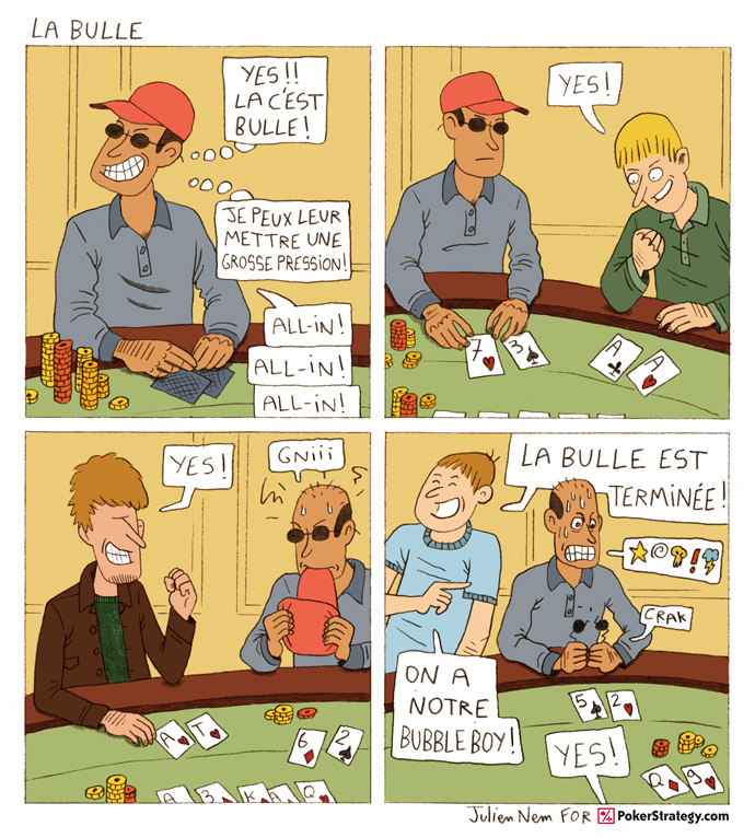 BD de poker humoristique Bulle