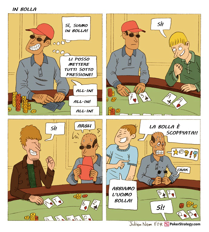 Vignette Divertenti sul Poker Bolla