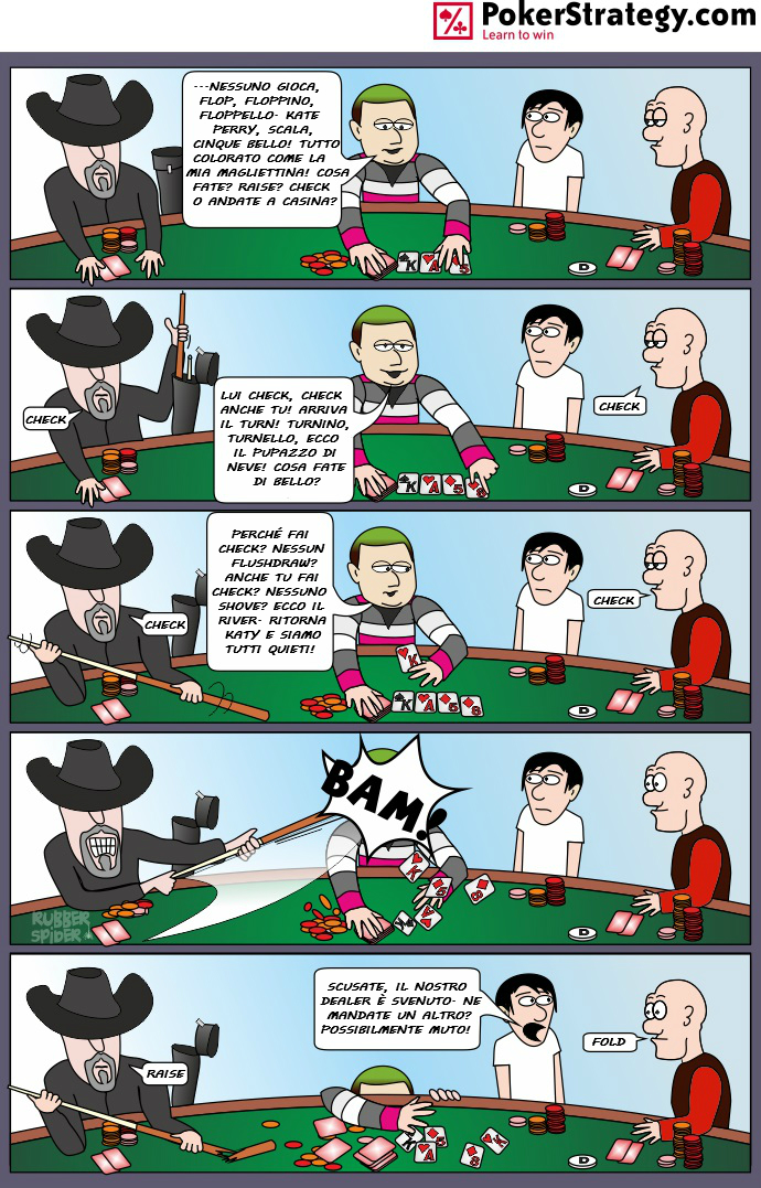 Vignette Divertenti sul Poker Dealer