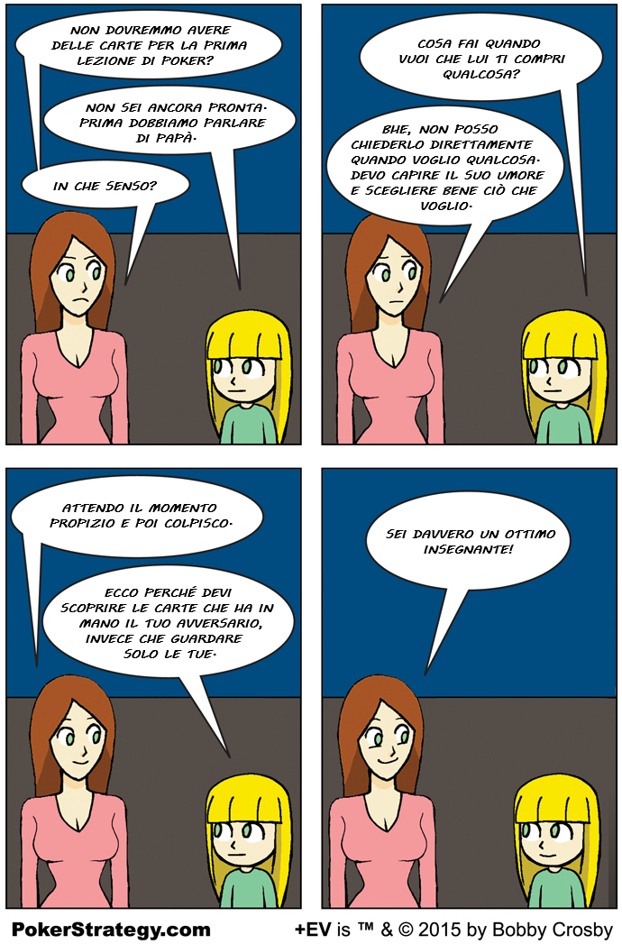 Vignette Divertenti sul Poker Lezione
