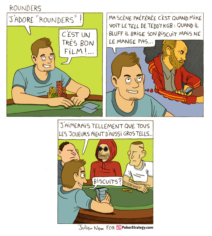 BD de poker humoristique Rounders