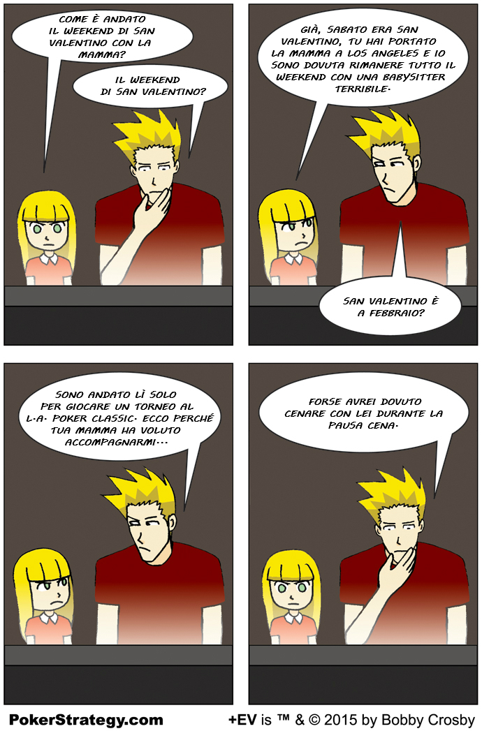 Vignette Divertenti sul Poker Pausa Cena