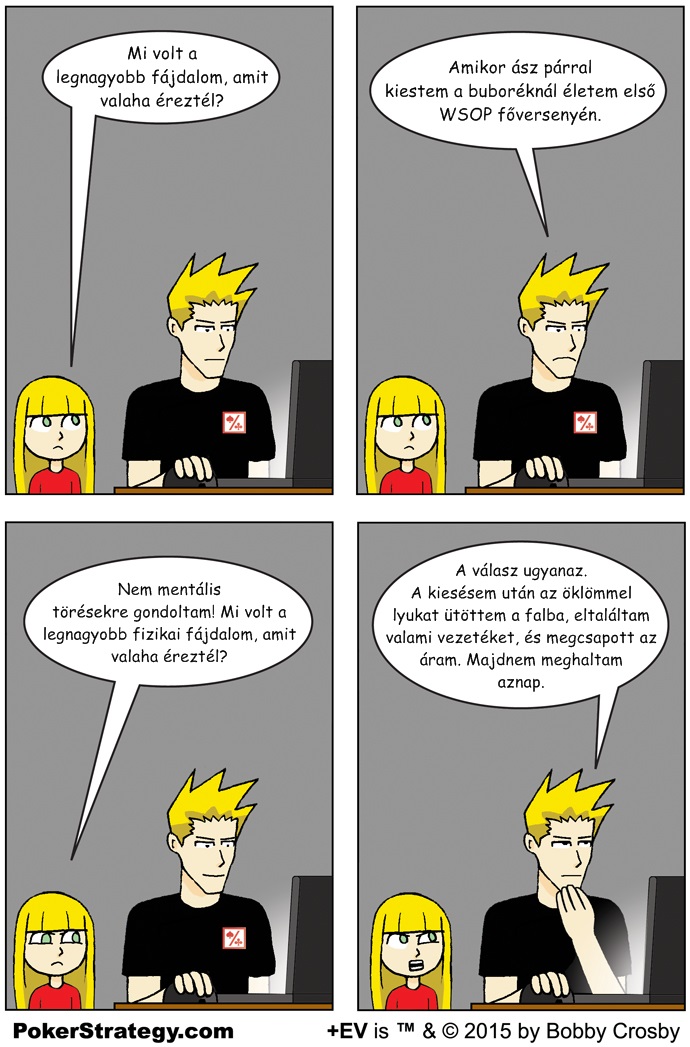 Vicces p&oacute;ker k&eacute;preg&eacute;ny F&aacute;jdalom