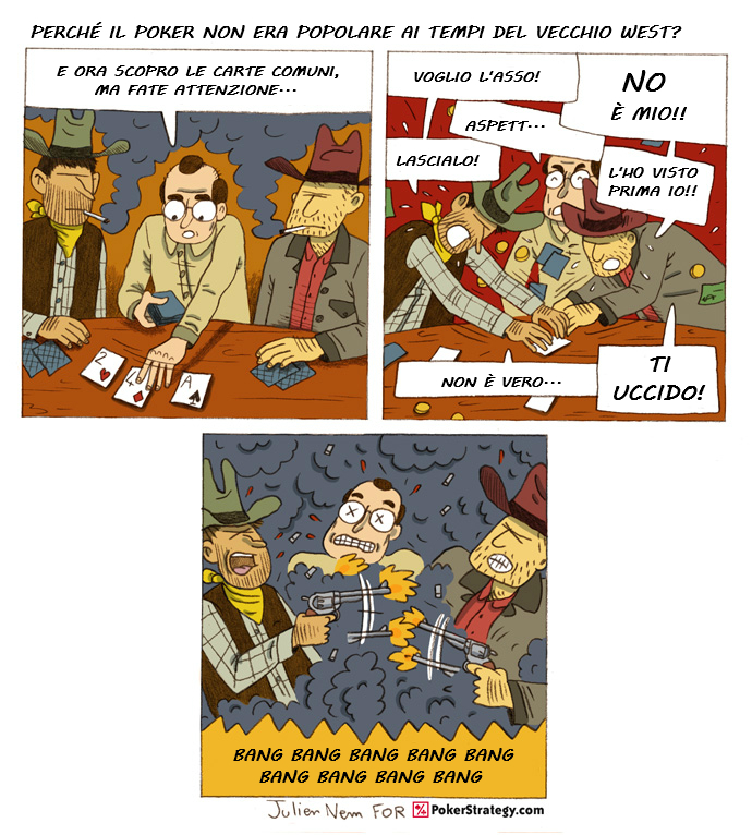 Vignette Divertenti sul Poker Cowboys