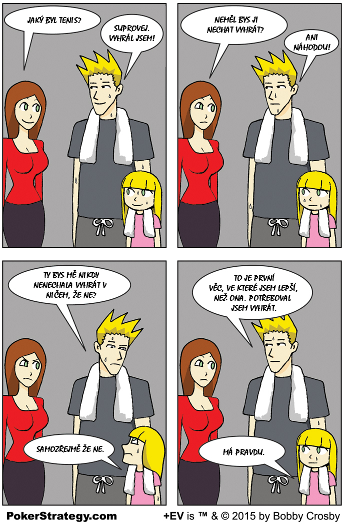 Vtipn&yacute; pokerov&yacute; komiks V&yacute;hra