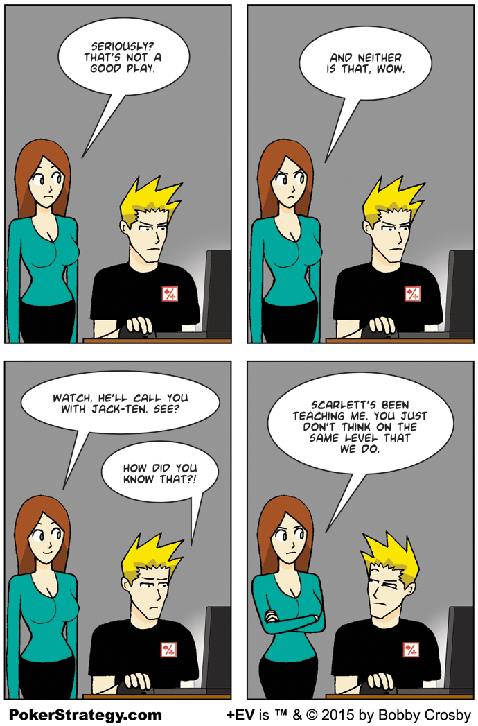 Funny Poker Cartoons Coaching