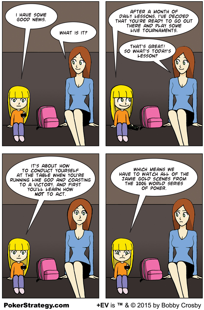 Funny Poker Cartoons Good run