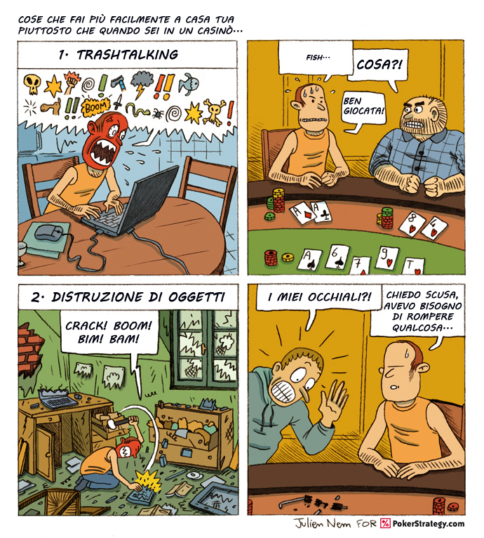 Vignette Divertenti sul Poker Casa