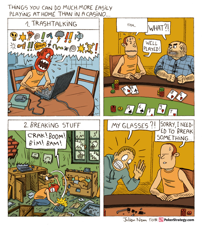 Funny Poker Cartoons Home