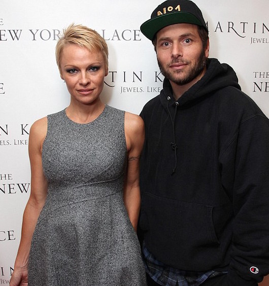 Pamela Anderson and Rick Salomon Pamela Anderson and Rick Salomon