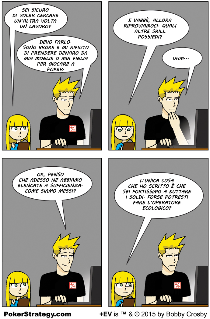 Vignette Divertenti sul Poker Broke
