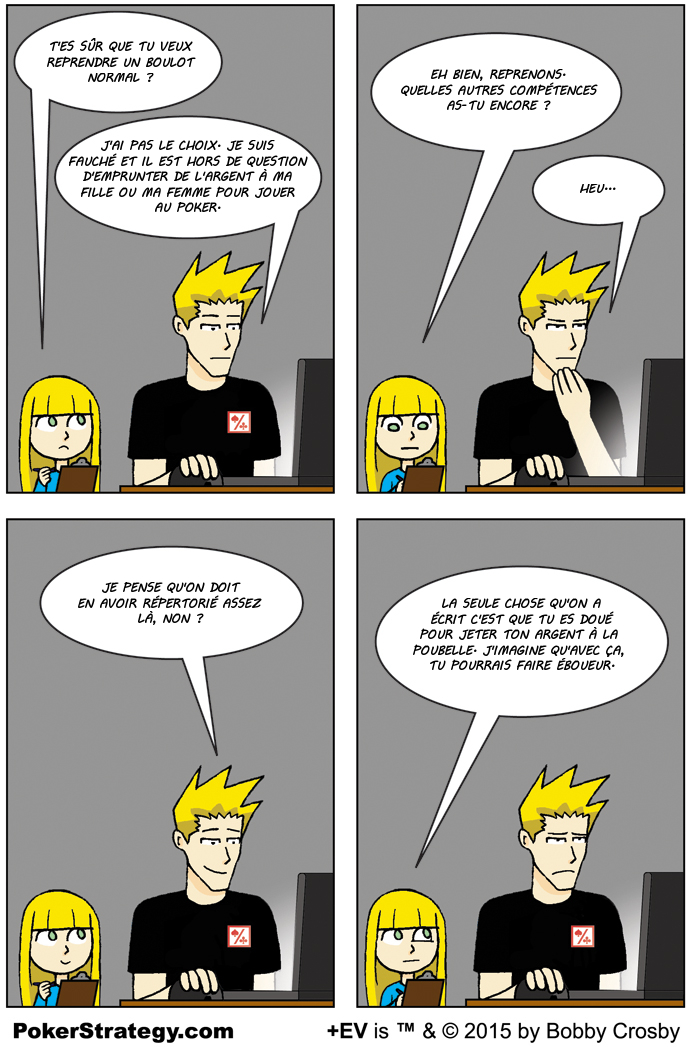 BD de poker humoristique Broke