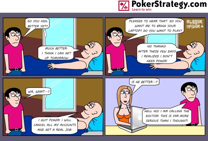 Funny Poker Cartoons Real Job