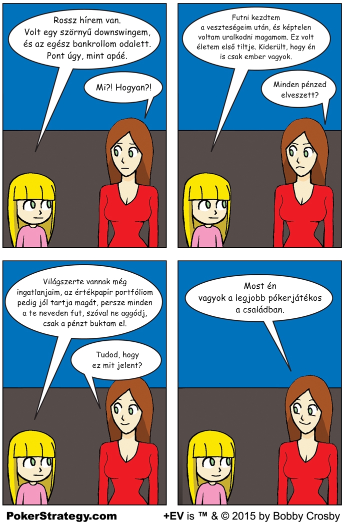 Vicces p&oacute;ker k&eacute;preg&eacute;ny Csőd