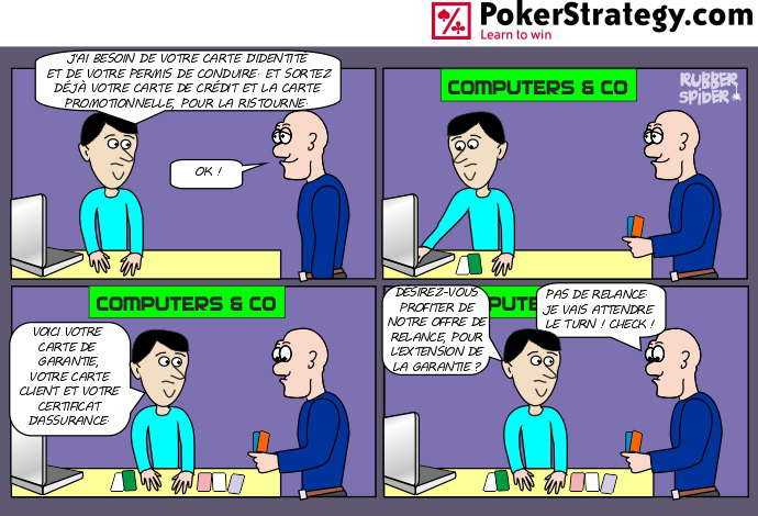 BD de poker humoristique Raise