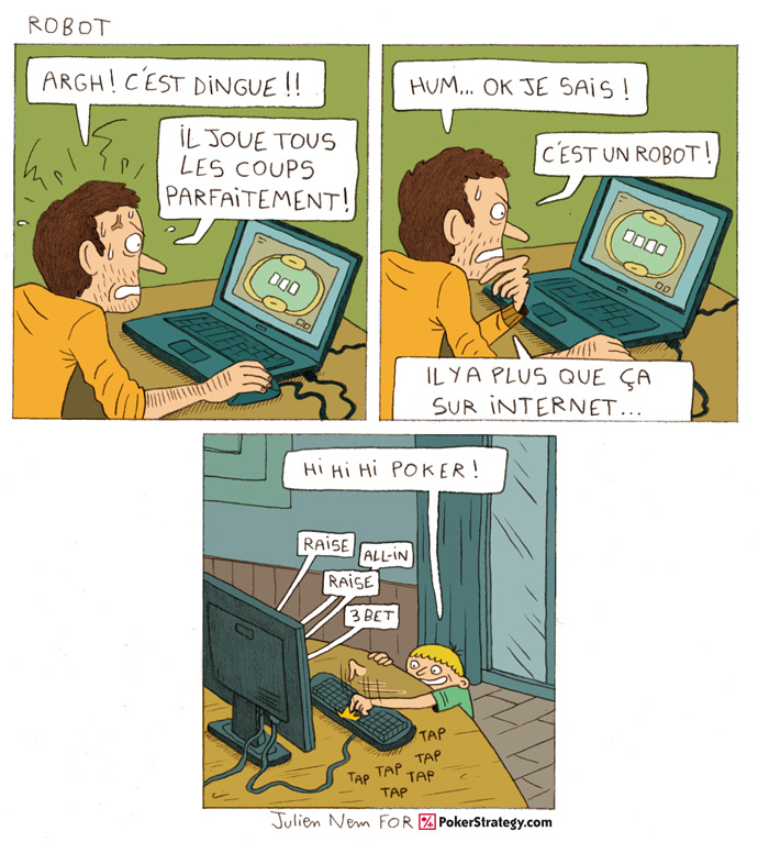 BD de poker humoristique Bot