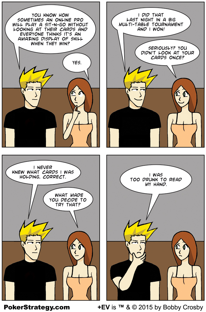 Funny Poker Cartoons MTT