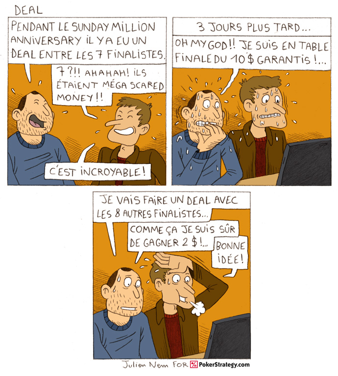 BD de poker humoristique Deal