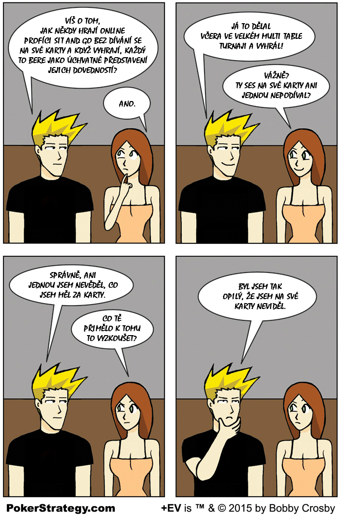 Vtipn&yacute; pokerov&yacute; komiks MTT