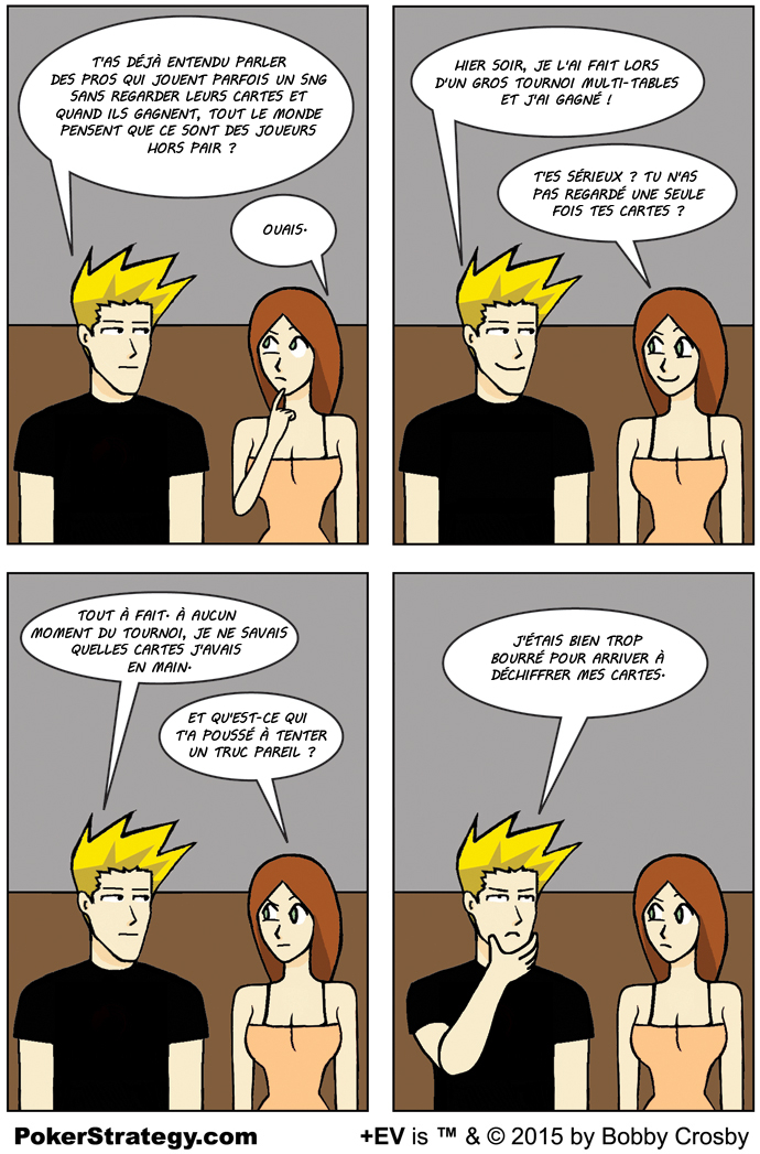 BD de poker humoristique MTT