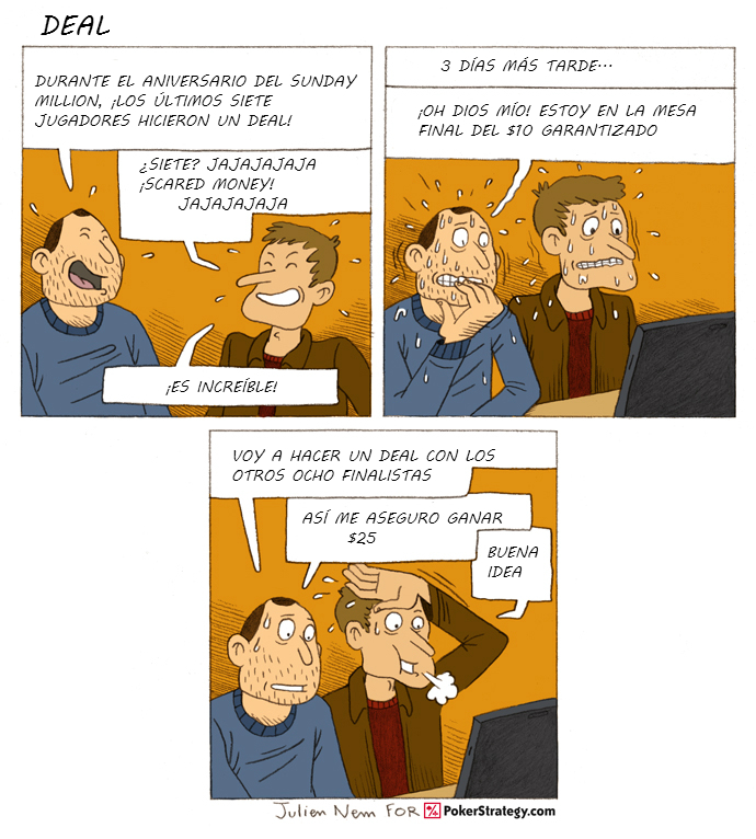 Tiras de poker divertidas Deal