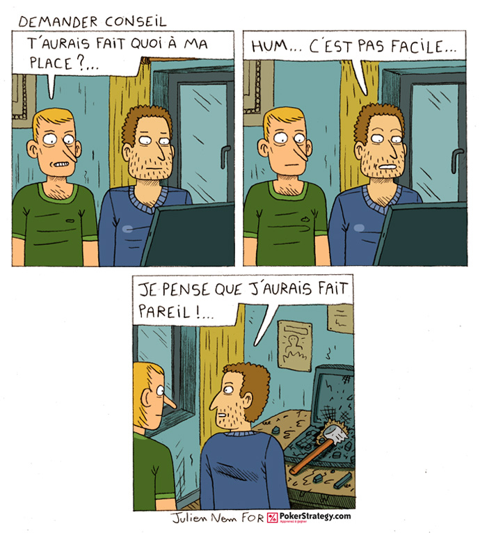 BD de poker humoristique Tilt
