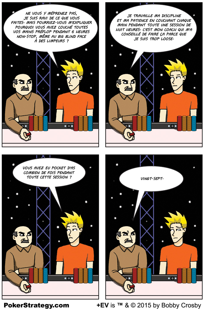 BD de poker humoristique Loose