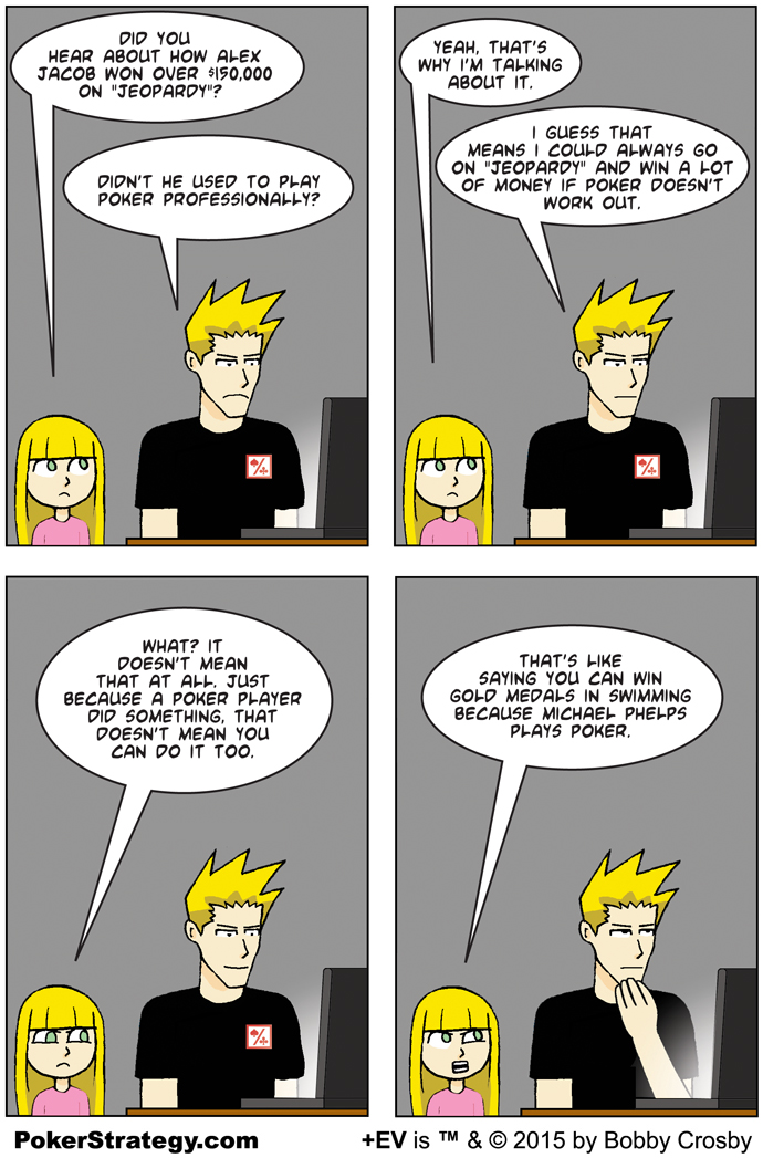 Funny Poker Cartoons Win