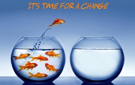Time for a change Time for a change
