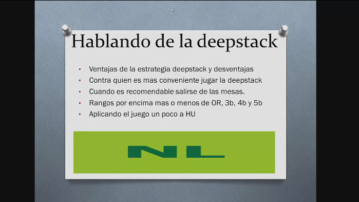 Concurso de v&iacute;deos 2015 - Soulin92 - Hablando de la deepstack