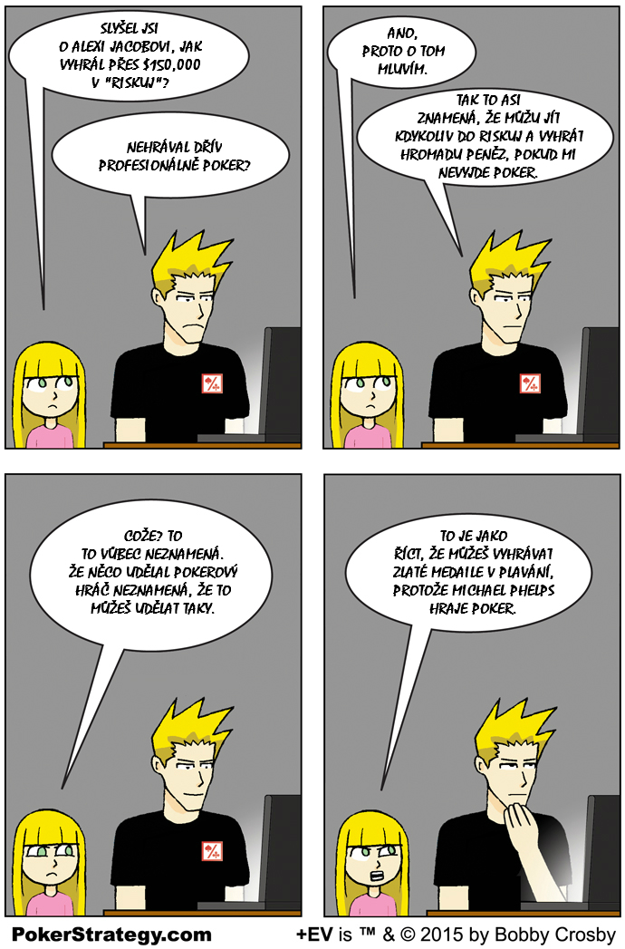 Vtipn&yacute; pokerov&yacute; komiks V&yacute;hra