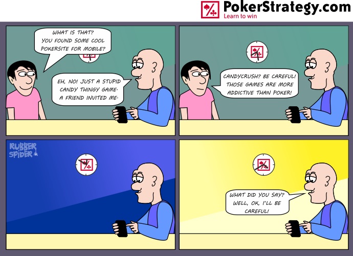 Funny Poker Cartoons Addiction