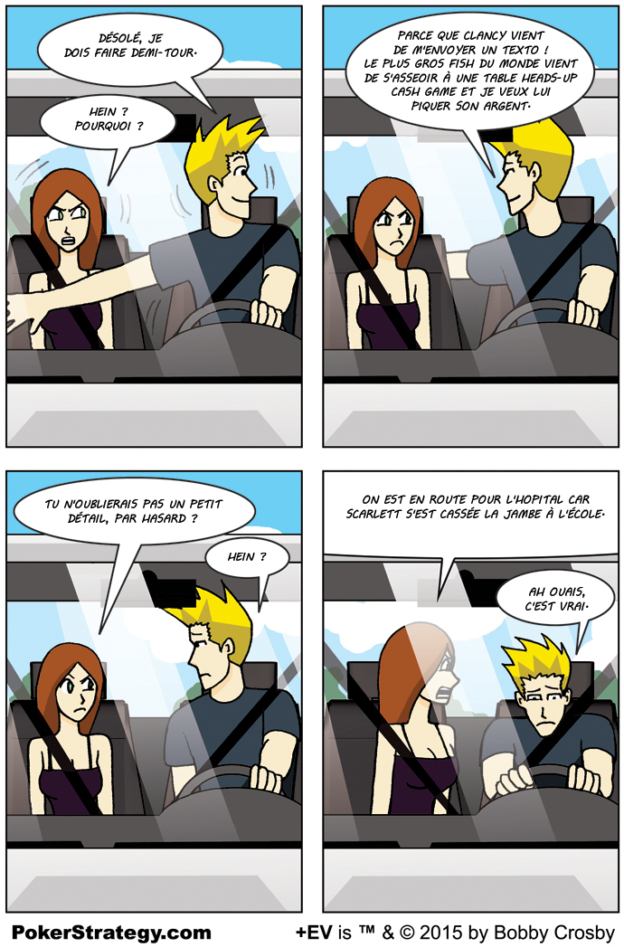 BD de poker humoristique 