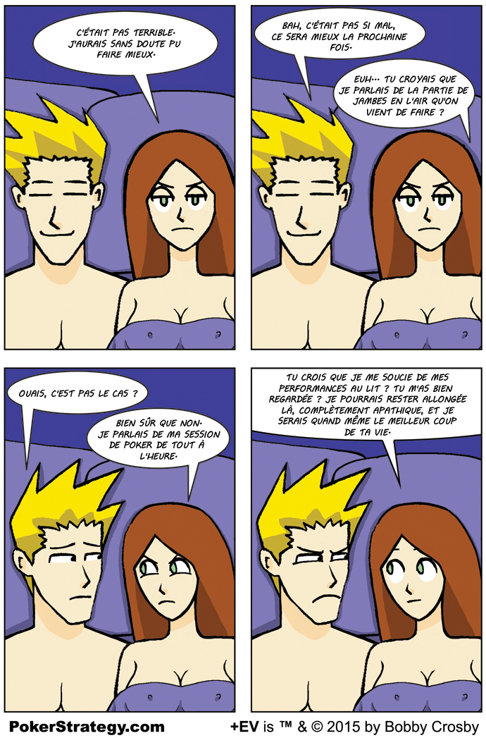BD de poker humoristique Analyse