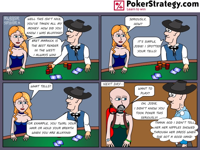Funny Poker Cartoons Reading