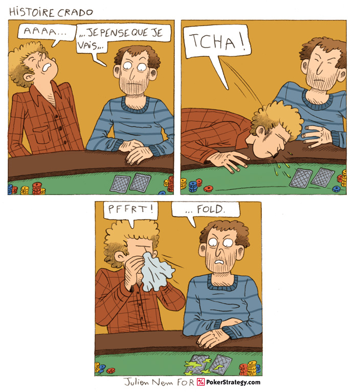 BD de poker humoristique Fold
