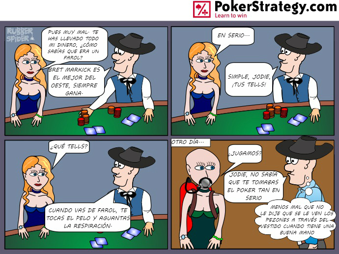Tiras de poker divertidas Lectura