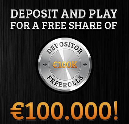 100k iPoker freerolls in June