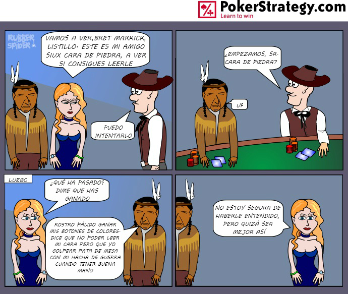 Tiras de poker divertidas Lectura