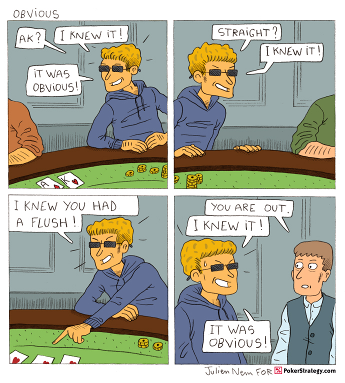 Funny Poker Cartoons Busted