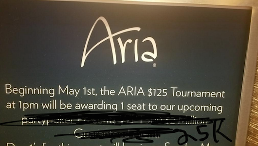 Aria High Roller Mistake in the Aria High Roller