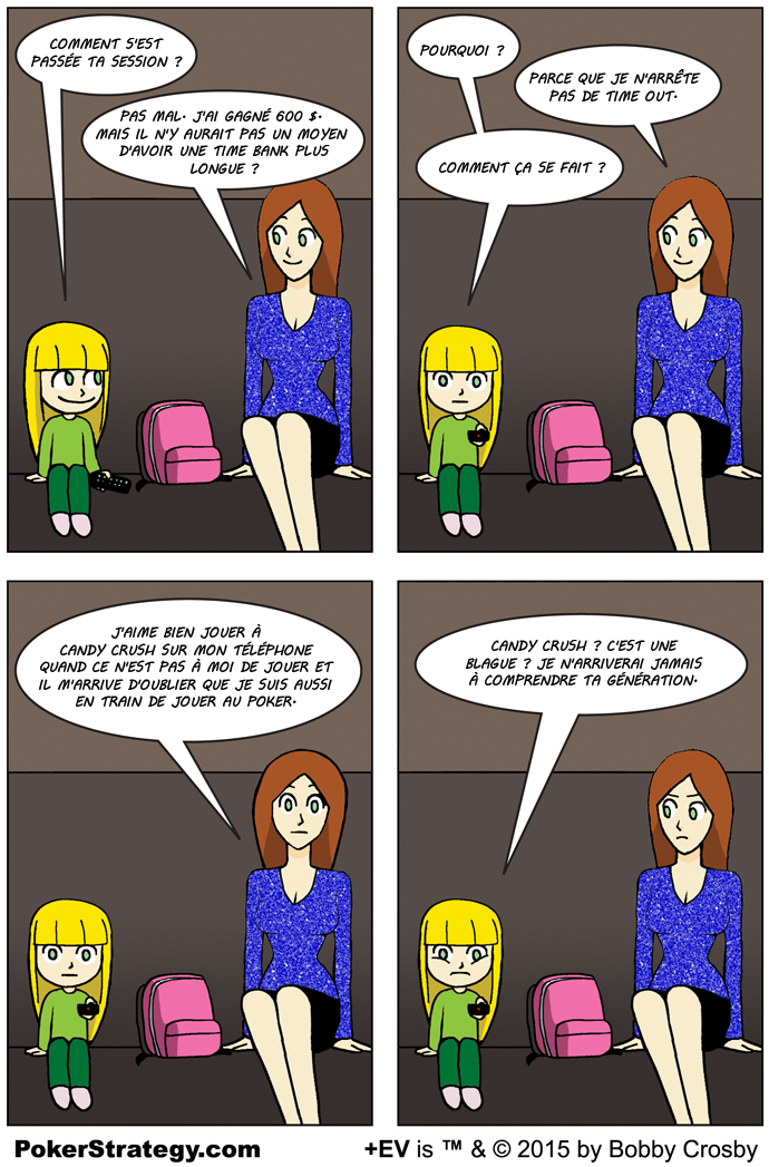 BD de poker humoristique Time bank